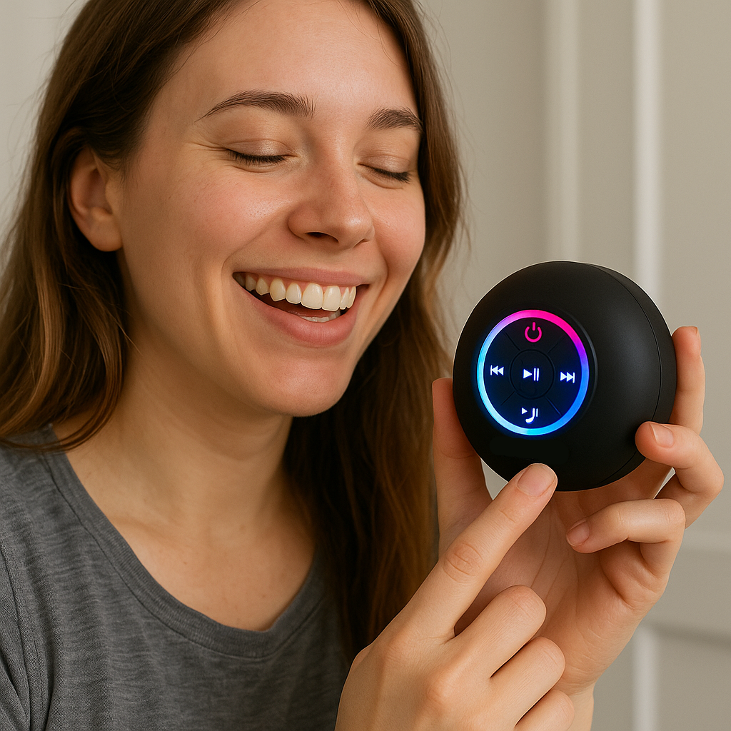 LuvLamp™ Waterproof Bathroom Speaker