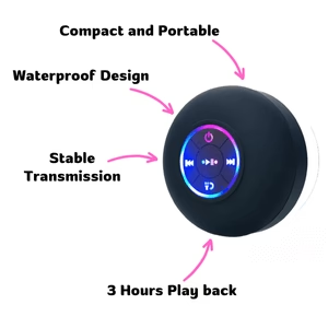 LuvLamp™ Waterproof Bathroom Speaker